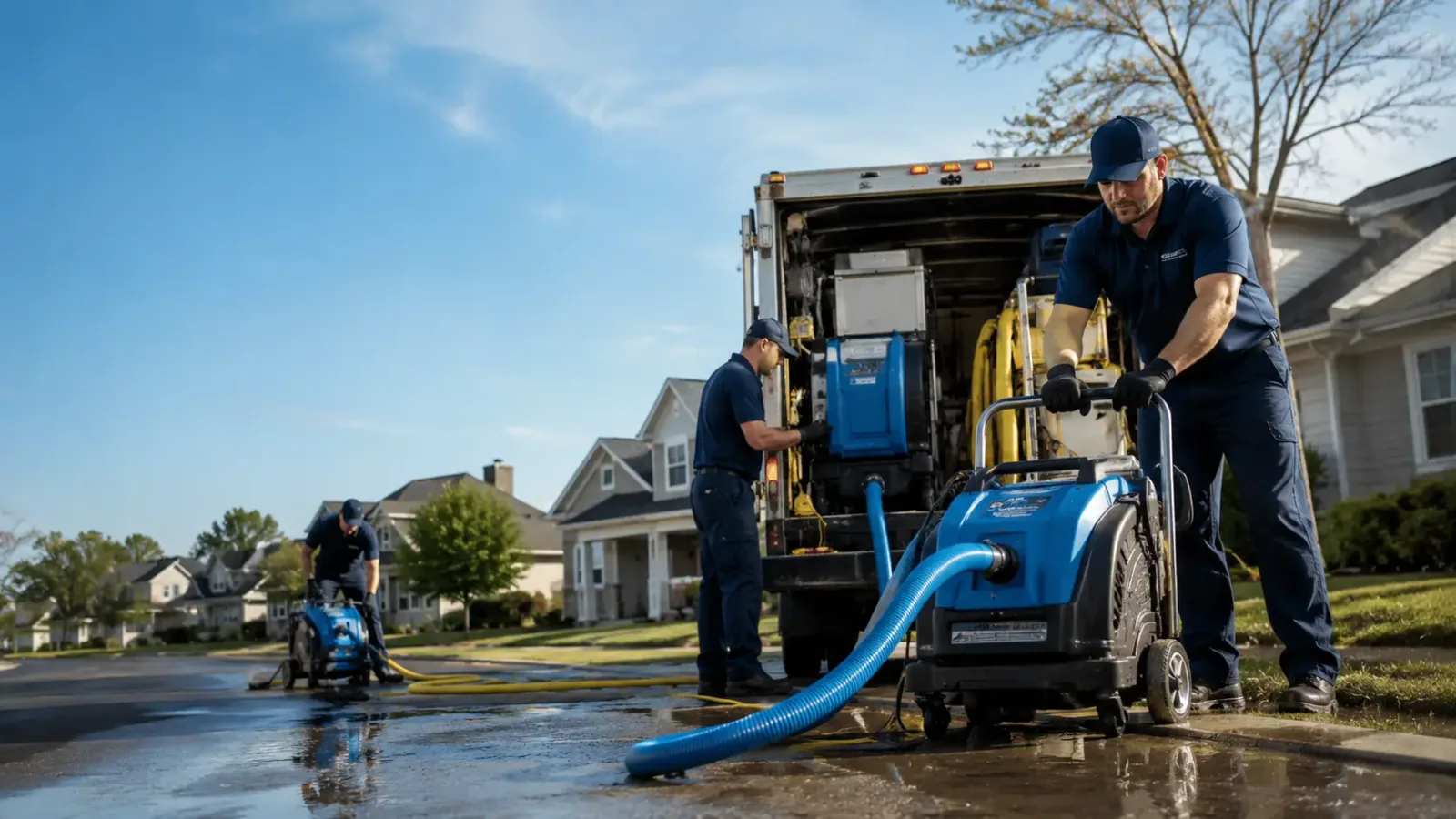 Flood Damage Cleanup in Middle Point, OH